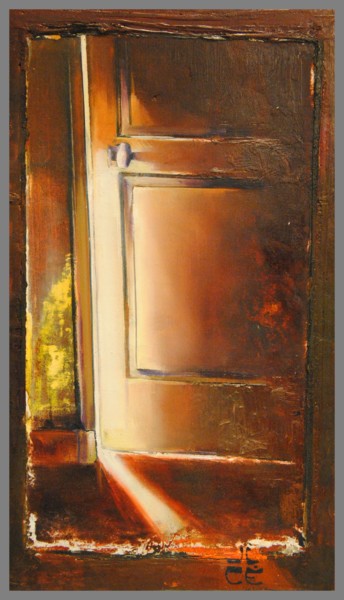 La porte entrouverte