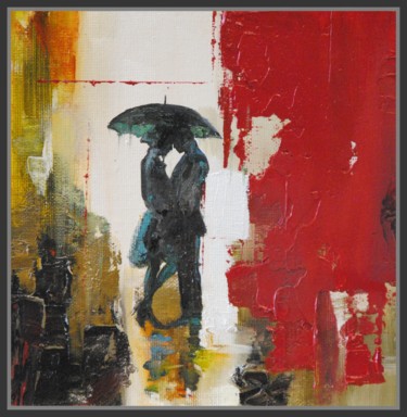 Le baiser sous la pluie